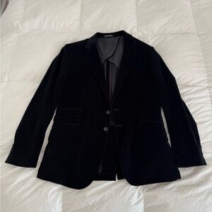 Paul Smith Charcoal Velvet Blazer size 44/54